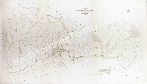 Historic tithe map of Great Ayton 1847